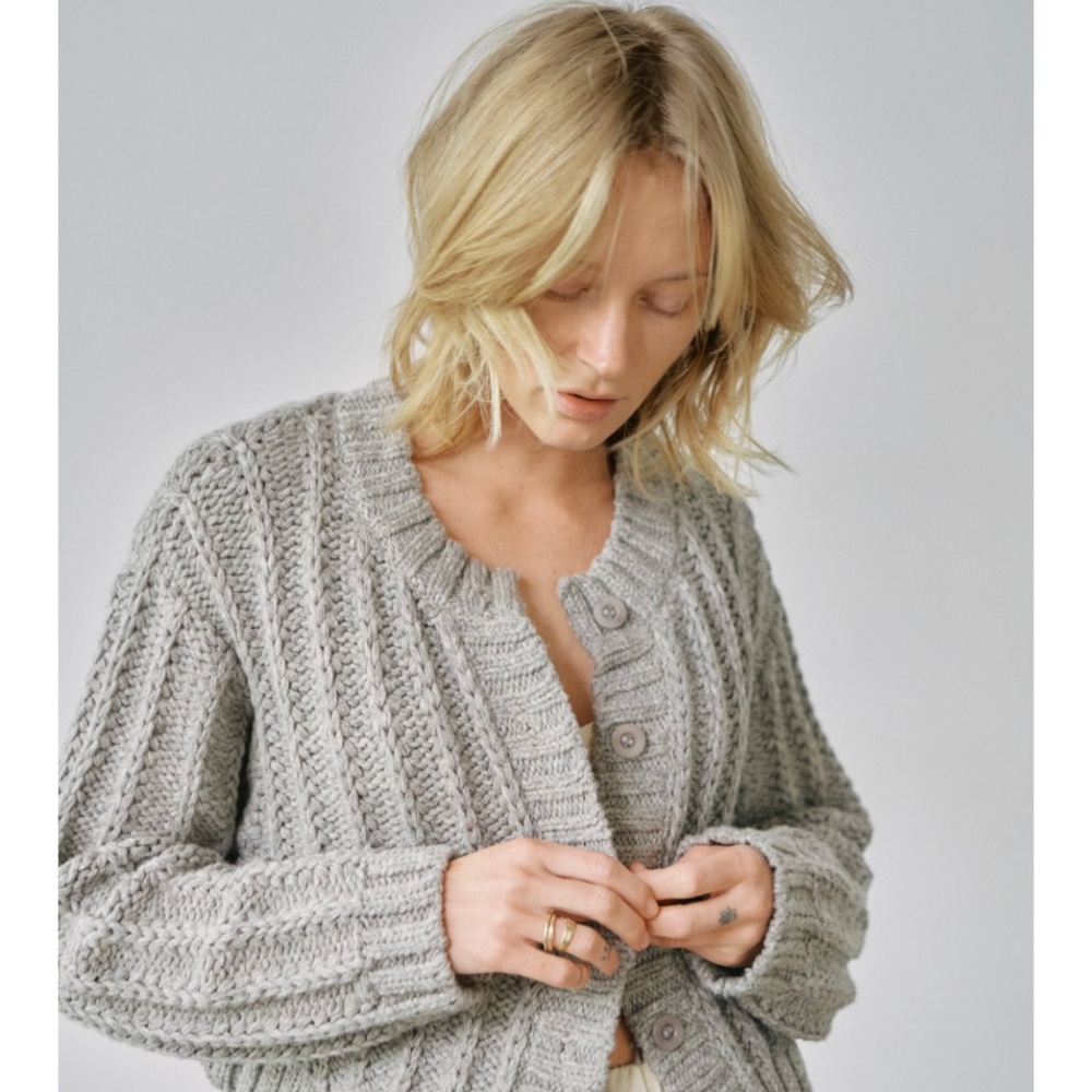 Ozma of California Louise Alpaca Cardigan (SOLD)